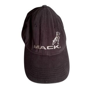Mack Trucks Black & Grey Logo Twill Cap/Hat